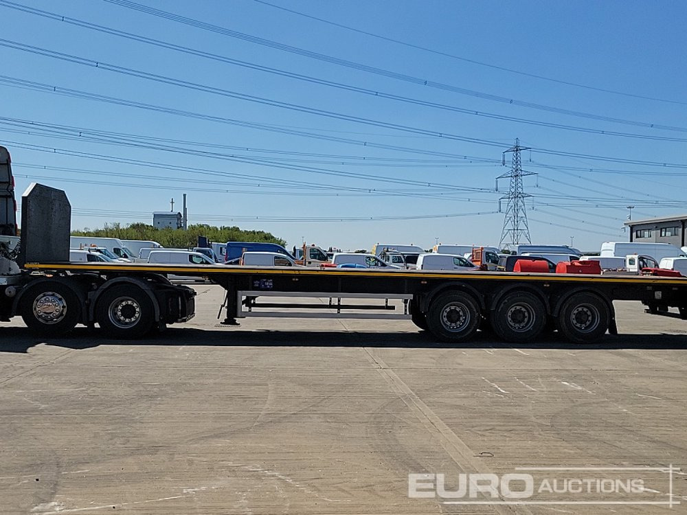 Cartwright Tri Axle Flatbed Trailer - Semi-trailer flatbed: gambar 2 Cartwright Tri Axle Flatbed Trailer - Semi-trailer flatbed: gambar 2