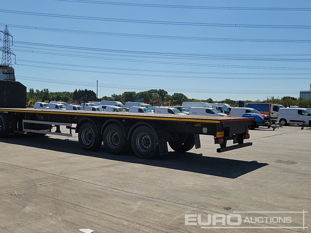 Cartwright Tri Axle Flatbed Trailer - Semi-trailer flatbed: gambar 3 Cartwright Tri Axle Flatbed Trailer - Semi-trailer flatbed: gambar 3