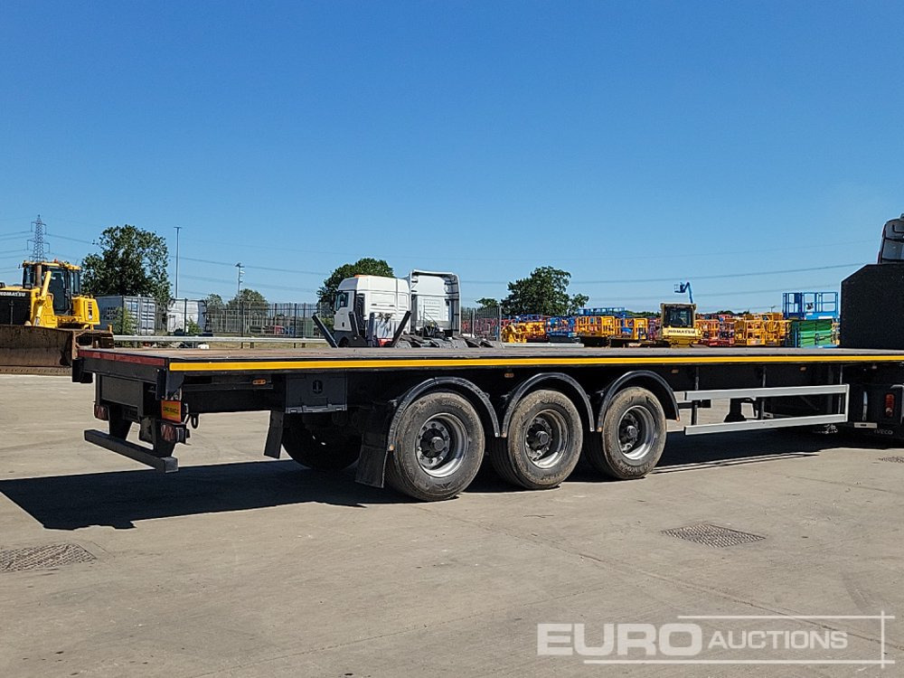Cartwright Tri Axle Flatbed Trailer - Semi-trailer flatbed: gambar 5 Cartwright Tri Axle Flatbed Trailer - Semi-trailer flatbed: gambar 5
