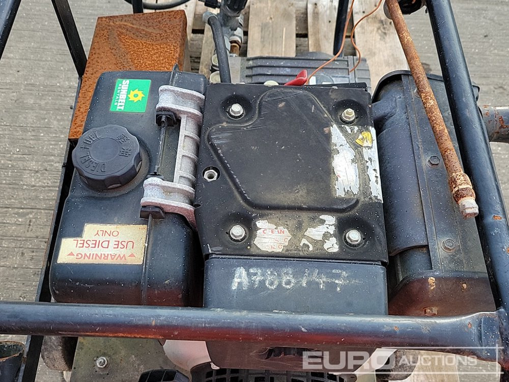 Mesin cuci tekanan tinggi Diesel Pressure Washer, Yanmar Engine: gambar 19