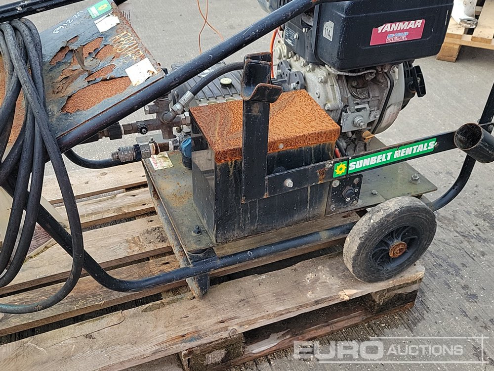 Mesin cuci tekanan tinggi Diesel Pressure Washer, Yanmar Engine: gambar 14