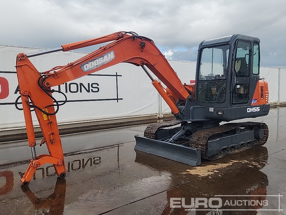 Doosan DH55-V - Ekskavator mini: gambar 1 Doosan DH55-V - Ekskavator mini: gambar 1