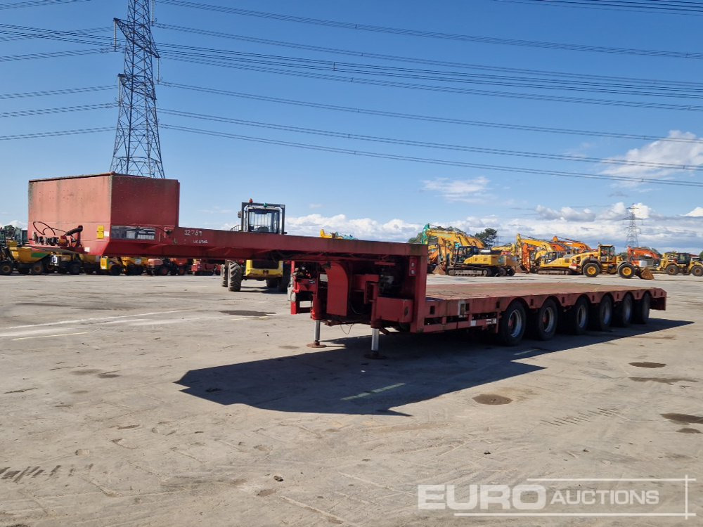 ES-GE 6 Axle Step Frame Extendable Low Loader Trailer, 4 Axle Steer, Air Brakes, Auto Lube - Semi-trailer low bed: gambar 1 ES-GE 6 Axle Step Frame Extendable Low Loader Trailer, 4 Axle Steer, Air Brakes, Auto Lube - Semi-trailer low bed: gambar 1