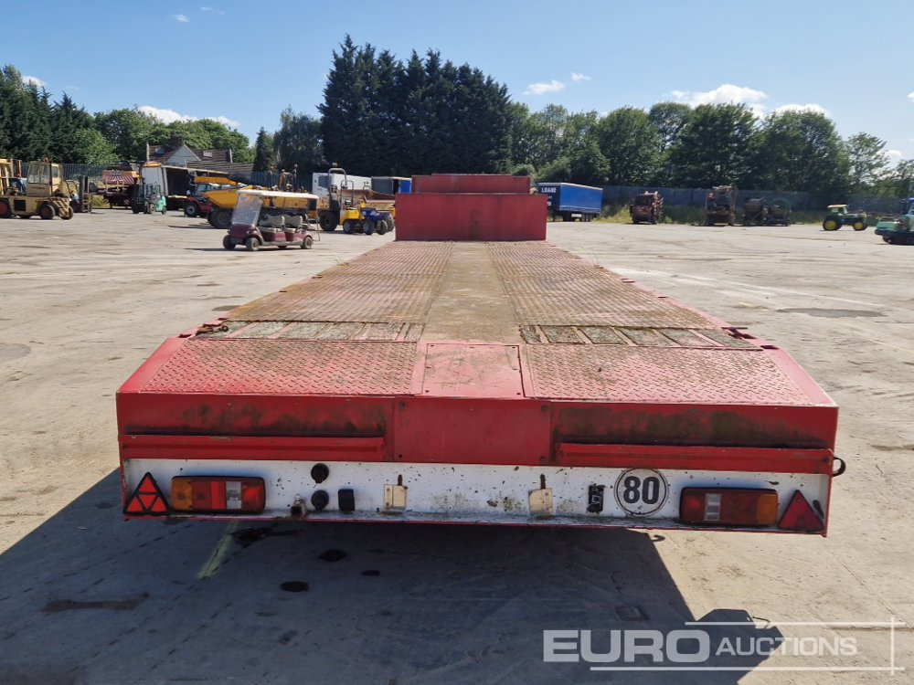 ES-GE 6 Axle Step Frame Extendable Low Loader Trailer, 4 Axle Steer, Air Brakes, Auto Lube - Semi-trailer low bed: gambar 4 ES-GE 6 Axle Step Frame Extendable Low Loader Trailer, 4 Axle Steer, Air Brakes, Auto Lube - Semi-trailer low bed: gambar 4