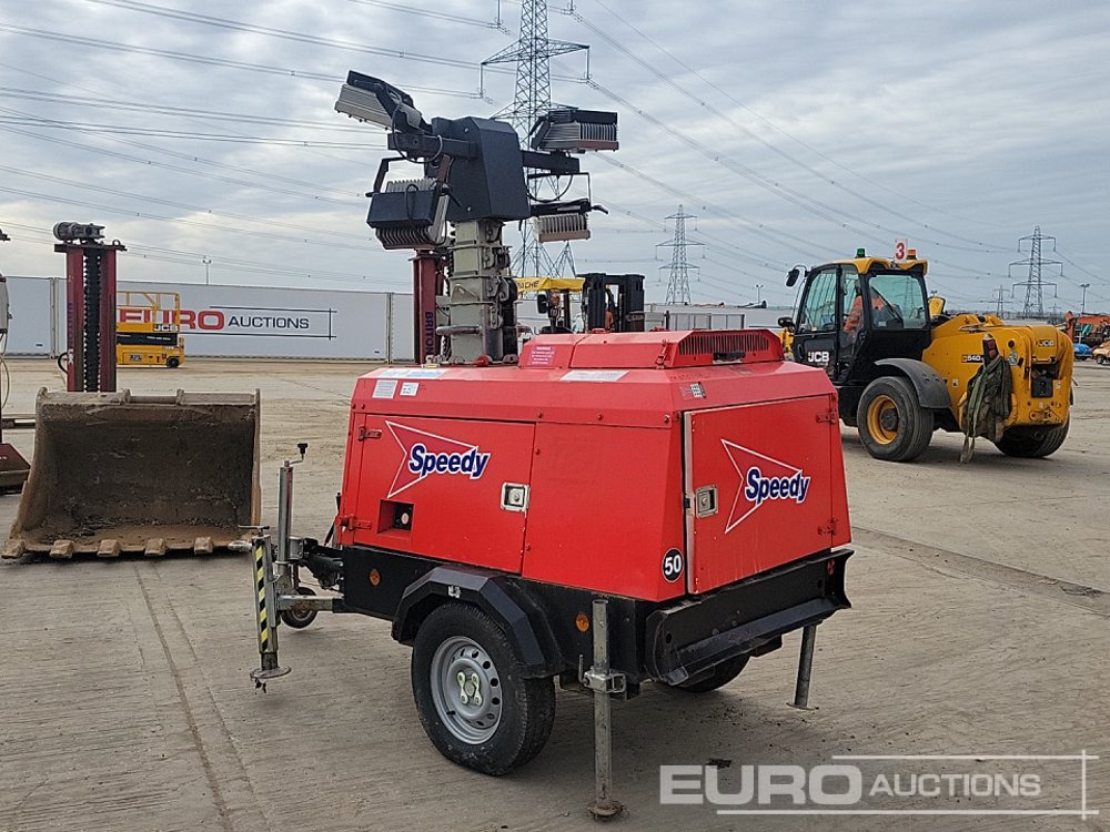 Generac Single Axle LED Lighting Tower, Linz Engine - Menara penerangan: gambar 3 Generac Single Axle LED Lighting Tower, Linz Engine - Menara penerangan: gambar 3