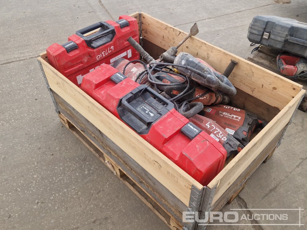 Hilti 110 Volt TE1000 Breaker (5 of), TE80 Hammer Drill/Breaker (2 of), TE60 Hammer Drill/Breaker (2 of) - Membangun inventaris: gambar 5 Hilti 110 Volt TE1000 Breaker (5 of), TE80 Hammer Drill/Breaker (2 of), TE60 Hammer Drill/Breaker (2 of) - Membangun inventaris: gambar 5