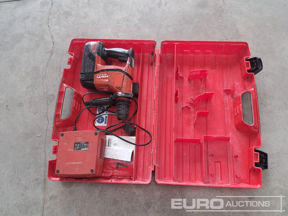Hilti TE6-A36 Cordless Hammer Drill/Breaker, Charger, Battery - Membangun inventaris: gambar 2 Hilti TE6-A36 Cordless Hammer Drill/Breaker, Charger, Battery - Membangun inventaris: gambar 2