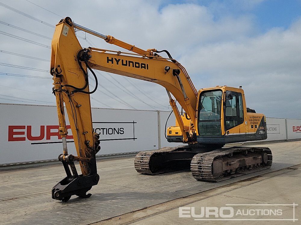 Hyundai R210LC-7 - Ekskavator perayap: gambar 1 Hyundai R210LC-7 - Ekskavator perayap: gambar 1