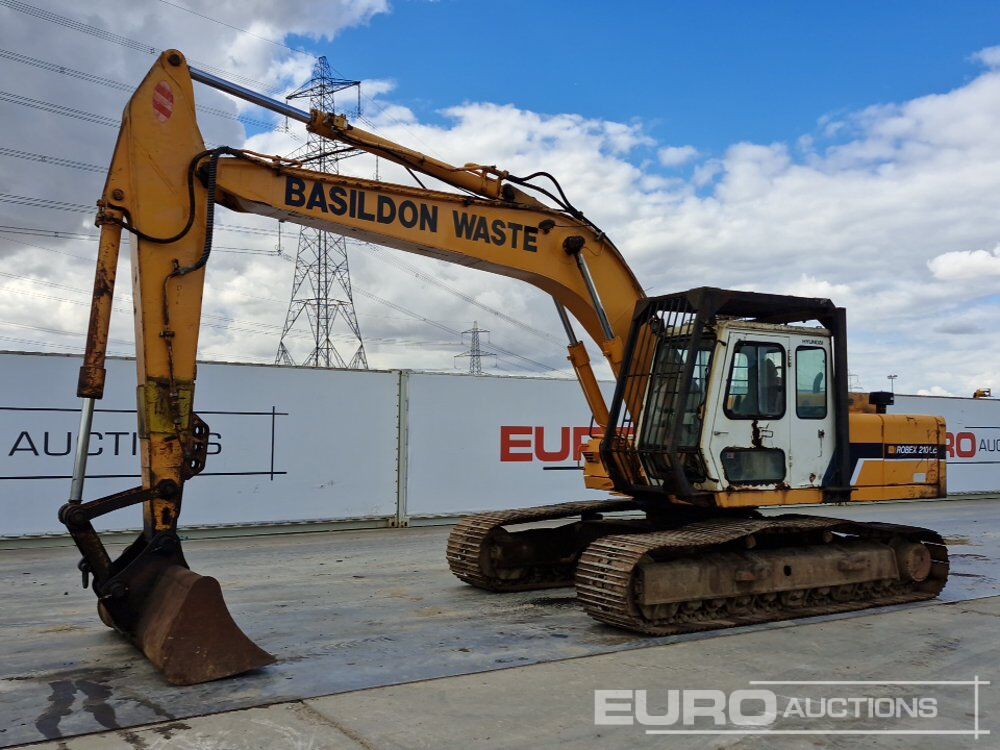 Hyundai R210LC - Ekskavator perayap: gambar 1 Hyundai R210LC - Ekskavator perayap: gambar 1