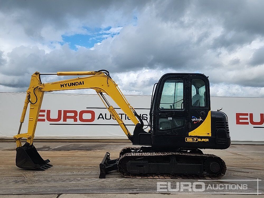 Hyundai R55-7 - Ekskavator mini: gambar 2 Hyundai R55-7 - Ekskavator mini: gambar 2