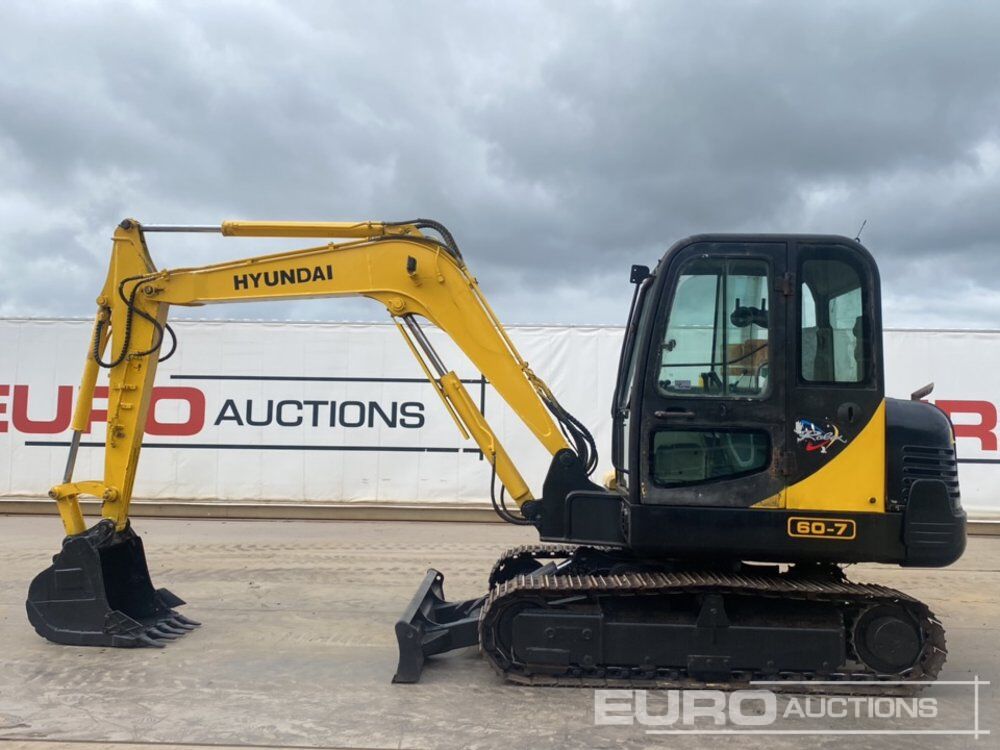 Hyundai R60-7 - Ekskavator mini: gambar 2 Hyundai R60-7 - Ekskavator mini: gambar 2
