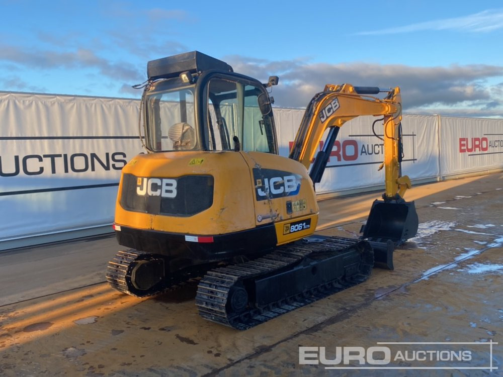 JCB 8061 - Ekskavator mini: gambar 5 JCB 8061 - Ekskavator mini: gambar 5