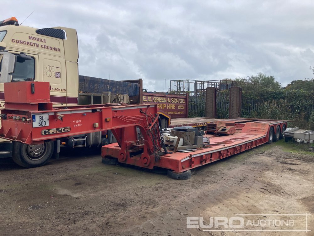 King GTL70/3HS - Semi-trailer low bed: gambar 1 King GTL70/3HS - Semi-trailer low bed: gambar 1