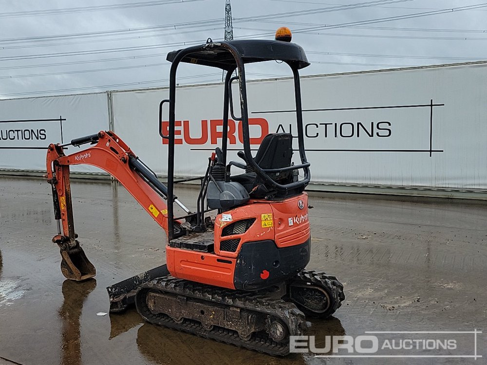 Kubota U17-3A - Ekskavator mini: gambar 3 Kubota U17-3A - Ekskavator mini: gambar 3