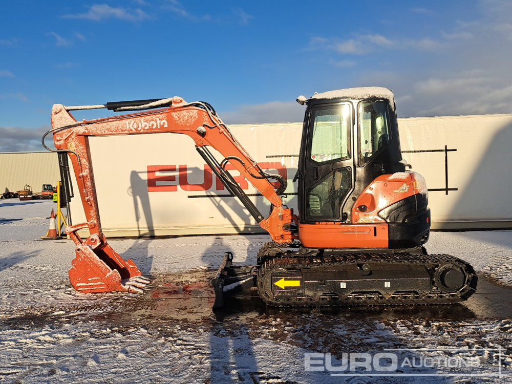 Kubota U55-4 - Ekskavator mini: gambar 2 Kubota U55-4 - Ekskavator mini: gambar 2