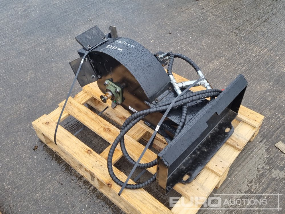 Unused Captok Hydraulic Stump Grinder to suit Mini Skidsteer Loader - Lampiran untuk Ekskavator: gambar 5 Unused Captok Hydraulic Stump Grinder to suit Mini Skidsteer Loader - Lampiran untuk Ekskavator: gambar 5