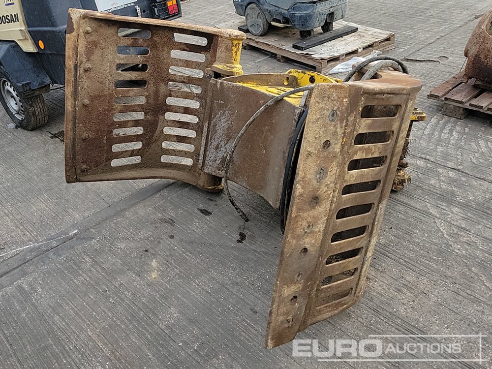 VTN Hydraulic Rotating Selector Grab 80mm Pin to suit 20 Ton Excavator - Lampiran untuk Ekskavator: gambar 1 VTN Hydraulic Rotating Selector Grab 80mm Pin to suit 20 Ton Excavator - Lampiran untuk Ekskavator: gambar 1