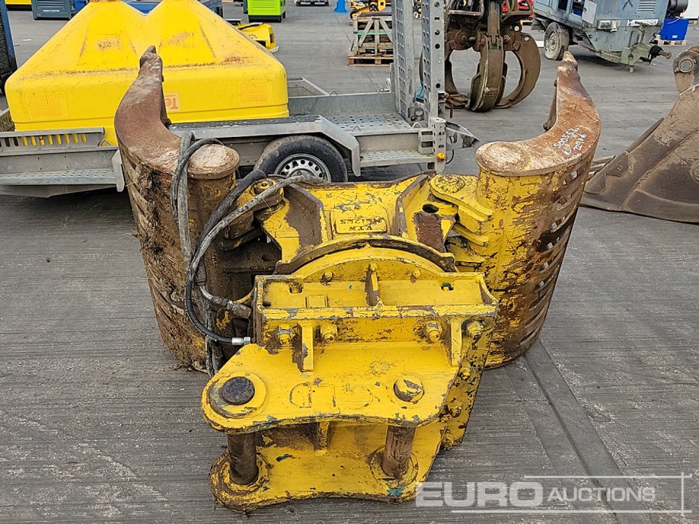 VTN Hydraulic Rotating Selector Grab 80mm Pin to suit 20 Ton Excavator - Lampiran untuk Ekskavator: gambar 4 VTN Hydraulic Rotating Selector Grab 80mm Pin to suit 20 Ton Excavator - Lampiran untuk Ekskavator: gambar 4