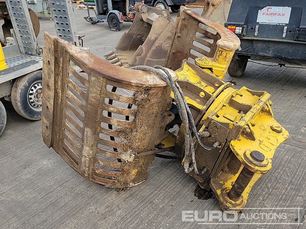 VTN Hydraulic Rotating Selector Grab 80mm Pin to suit 20 Ton Excavator - Lampiran untuk Ekskavator: gambar 3 VTN Hydraulic Rotating Selector Grab 80mm Pin to suit 20 Ton Excavator - Lampiran untuk Ekskavator: gambar 3