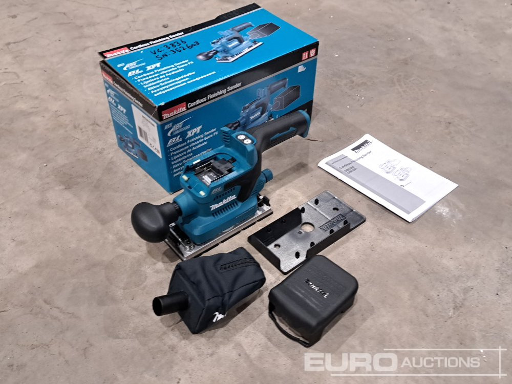 Makita 18 Volt Cordless Sander - Peralatan bengkel: gambar 3 Makita 18 Volt Cordless Sander - Peralatan bengkel: gambar 3