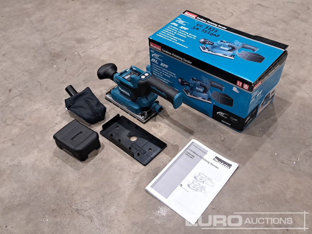 Makita 18 Volt Cordless Sander - Peralatan bengkel: gambar 2 Makita 18 Volt Cordless Sander - Peralatan bengkel: gambar 2