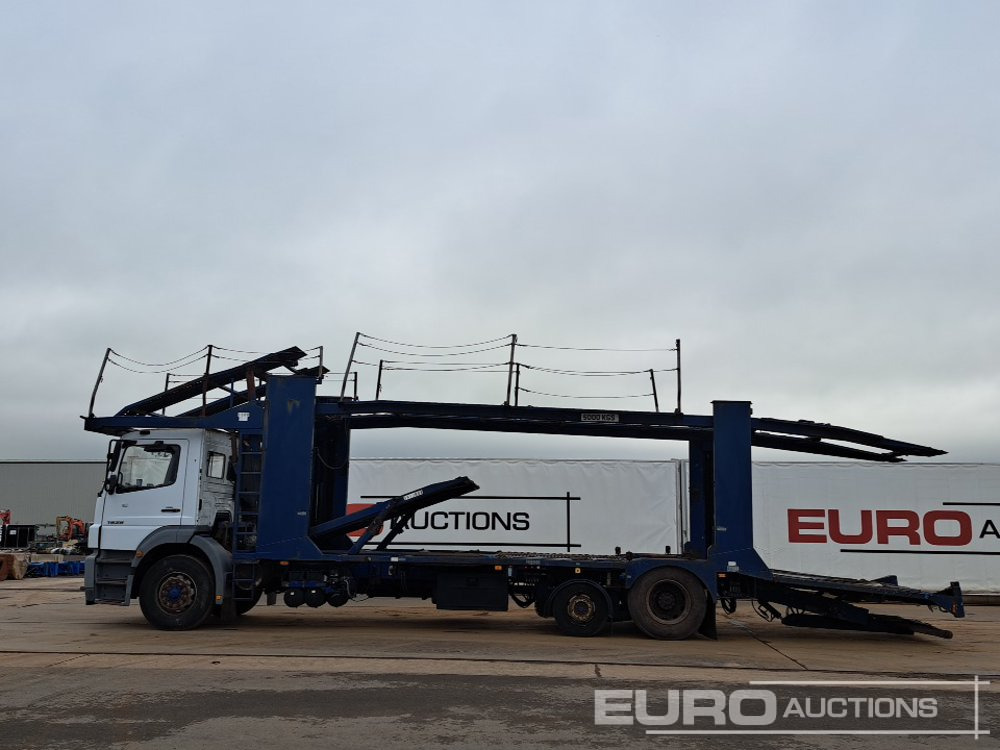 Mercedes Axor 1828 - Truk pengangkut mobil: gambar 2 Mercedes Axor 1828 - Truk pengangkut mobil: gambar 2