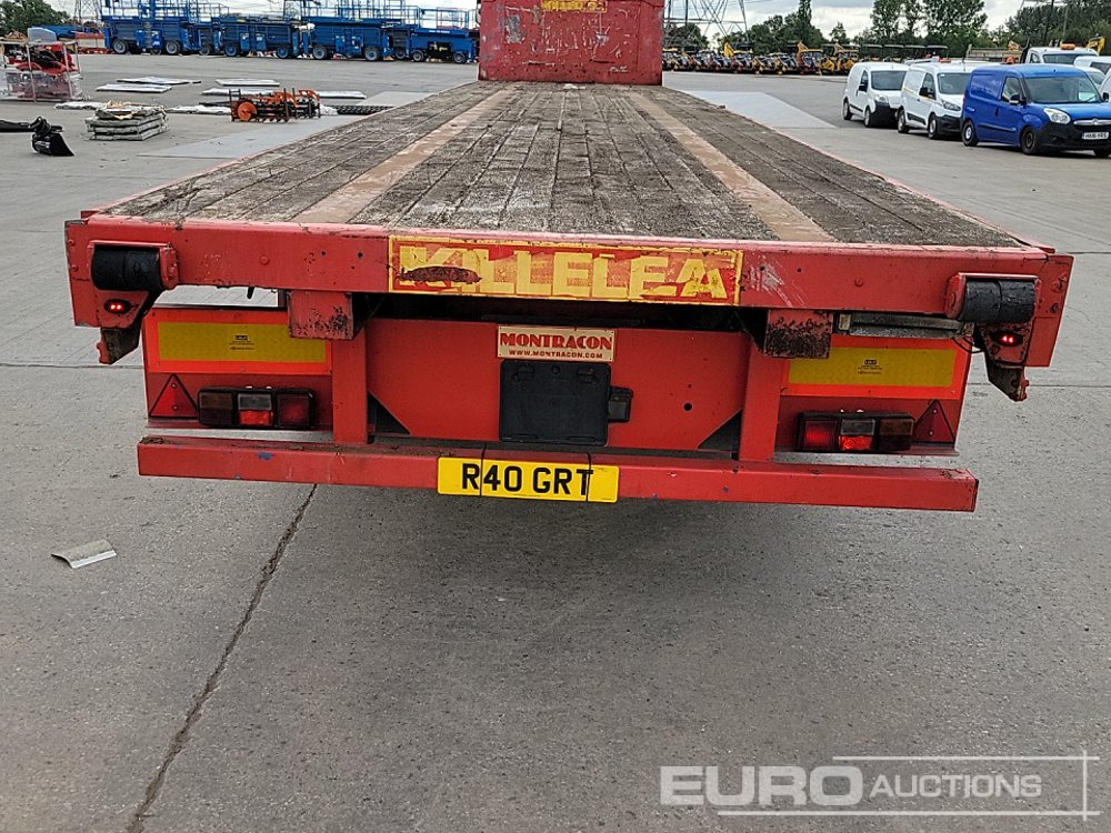 Montracon Tri Axle Flatbed Trailer - Semi-trailer flatbed: gambar 4 Montracon Tri Axle Flatbed Trailer - Semi-trailer flatbed: gambar 4