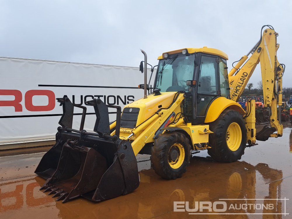 New Holland LB110-4PT - Backhoe loader: gambar 1 New Holland LB110-4PT - Backhoe loader: gambar 1
