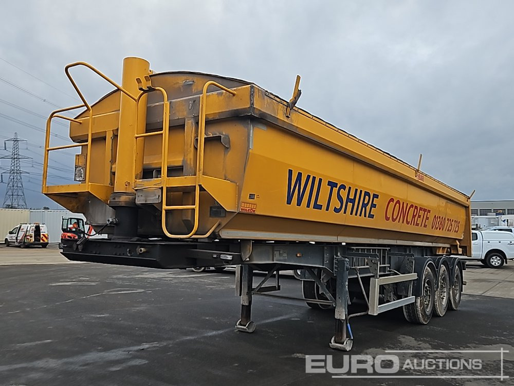 2018 Wilcox Tri Axle Bulk Tipping Trailer, Easy Sheet - Peralatan lainnya: gambar 1 2018 Wilcox Tri Axle Bulk Tipping Trailer, Easy Sheet - Peralatan lainnya: gambar 1