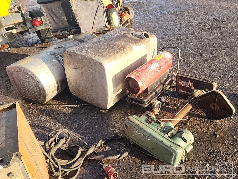 Pillar Drill, Space Heater, Aluminium Fuel Tanks (4 of) - Pemanas konstruksi: gambar 1 Pillar Drill, Space Heater, Aluminium Fuel Tanks (4 of) - Pemanas konstruksi: gambar 1