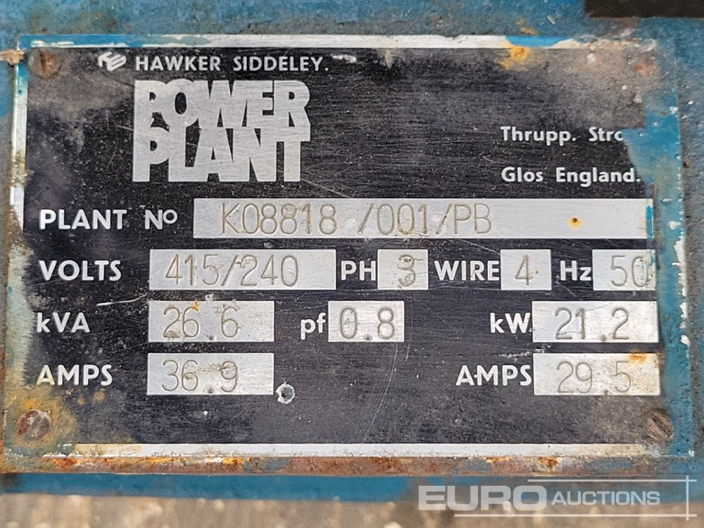 Genset Power Plant 26.6kVA Generator, 3 Cylinder Engine: gambar 21