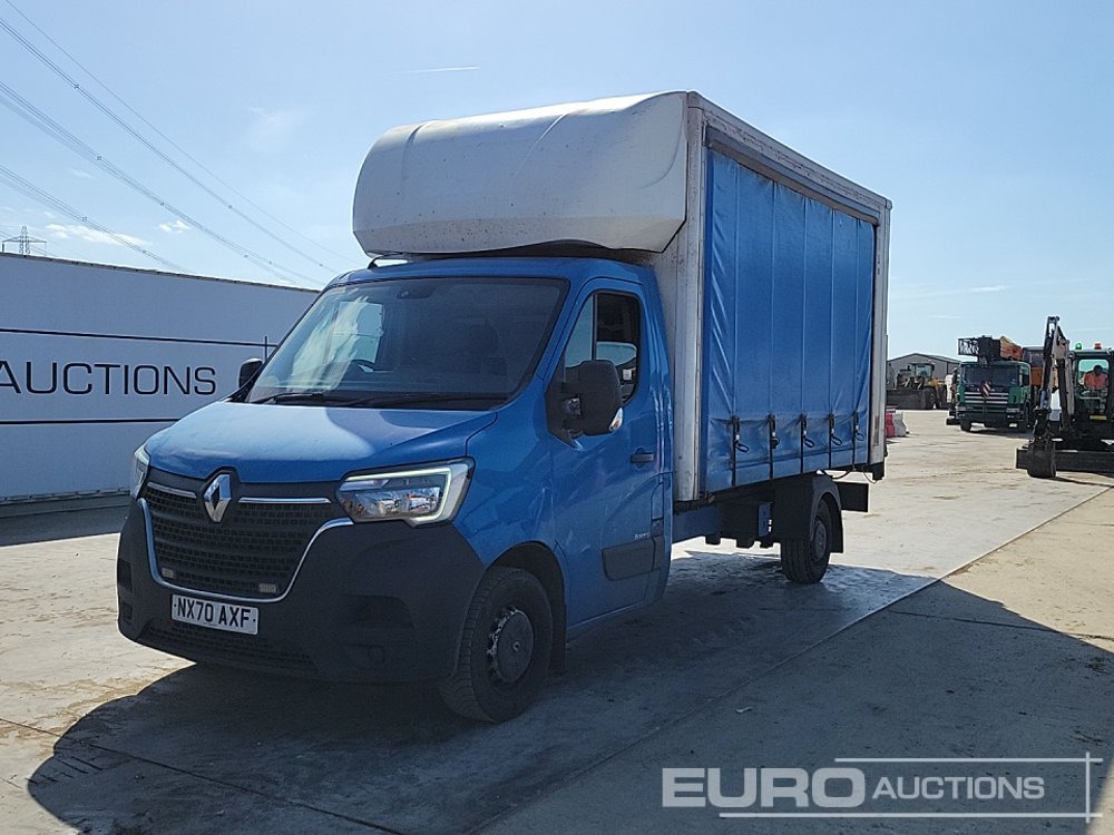 Renault 6 Speed Luton Curtain Sider Van, Cruise Control, Bluetooth, A/C - Van box: gambar 1 Renault 6 Speed Luton Curtain Sider Van, Cruise Control, Bluetooth, A/C - Van box: gambar 1