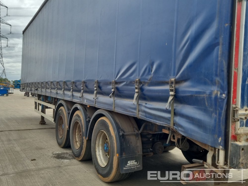 Semi-trailer dengan terpal samping SDC Tri Axle Curtainsider Trailer: gambar 34
