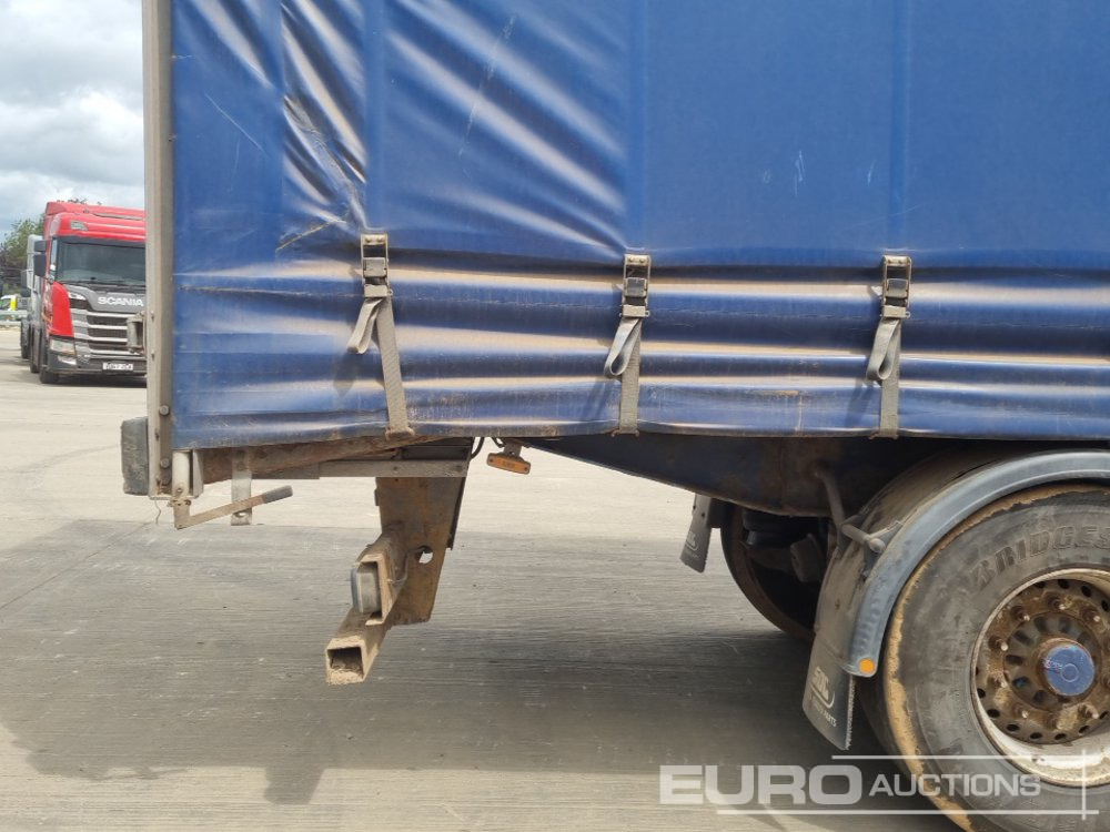 Semi-trailer dengan terpal samping SDC Tri Axle Curtainsider Trailer: gambar 23