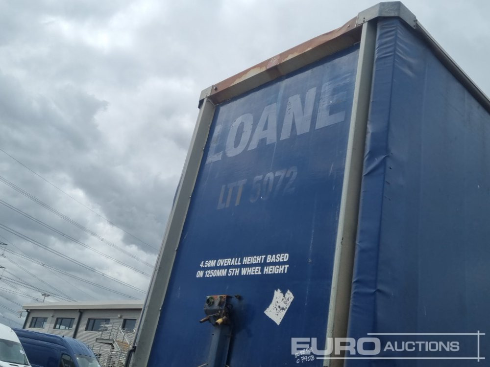 Semi-trailer dengan terpal samping SDC Tri Axle Curtainsider Trailer: gambar 38