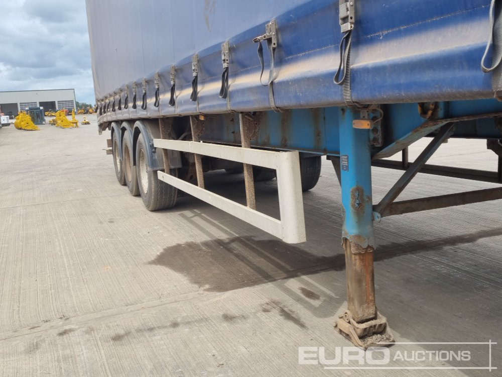 Semi-trailer dengan terpal samping SDC Tri Axle Curtainsider Trailer: gambar 26