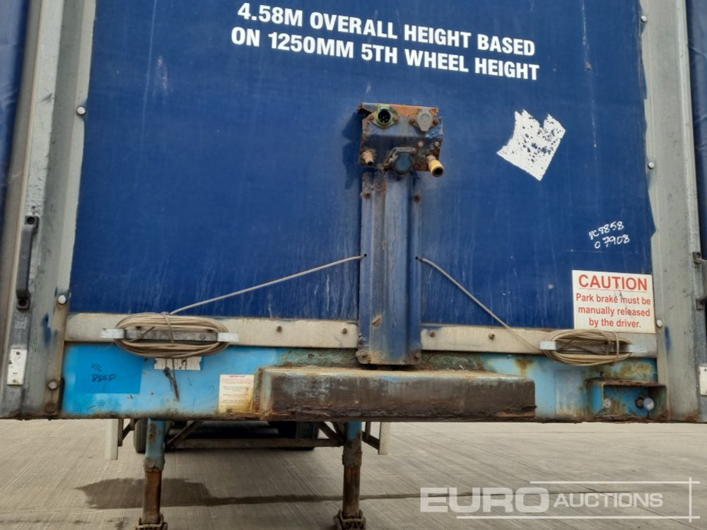 Semi-trailer dengan terpal samping SDC Tri Axle Curtainsider Trailer: gambar 30