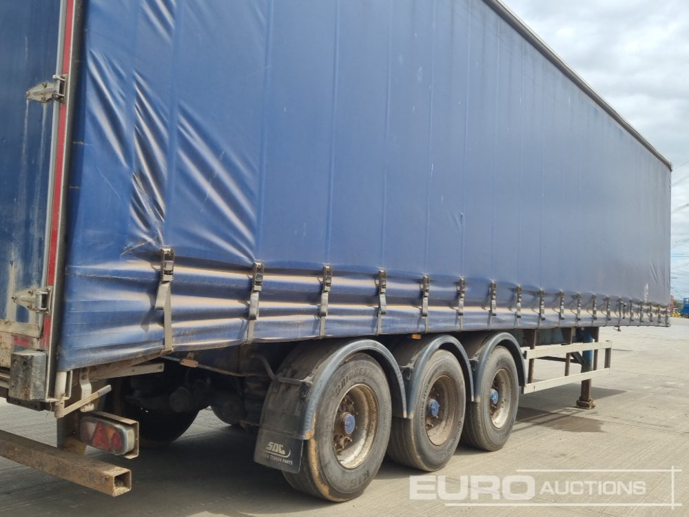 Semi-trailer dengan terpal samping SDC Tri Axle Curtainsider Trailer: gambar 24