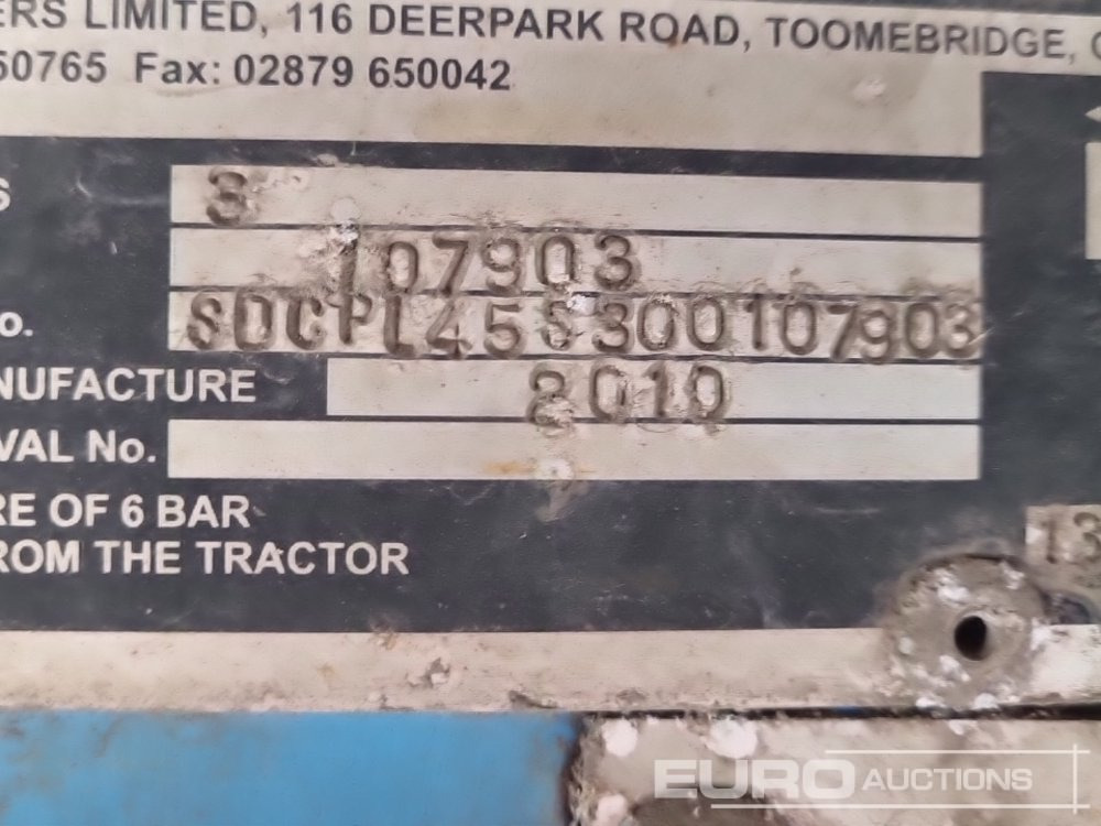 Semi-trailer dengan terpal samping SDC Tri Axle Curtainsider Trailer: gambar 45