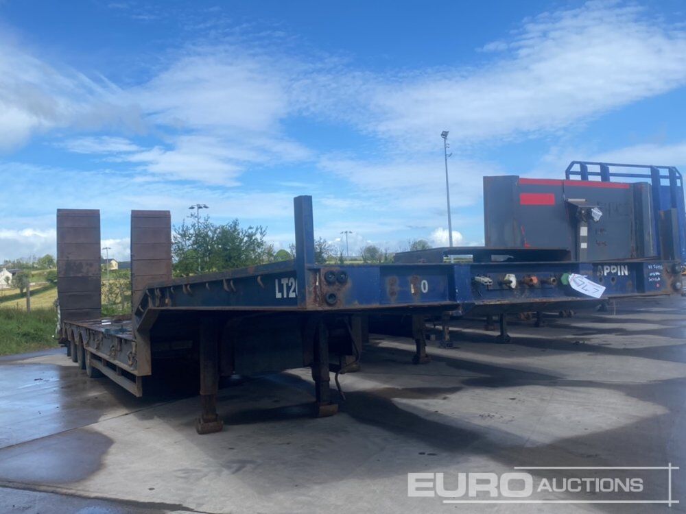SDC Tri Axle Step Frame Low Loader Trailer, Hydraulic Ramps - Semi-trailer low bed: gambar 2 SDC Tri Axle Step Frame Low Loader Trailer, Hydraulic Ramps - Semi-trailer low bed: gambar 2
