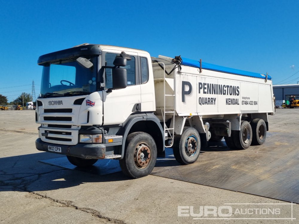 Scania P380 - Truk jungkit: gambar 1 Scania P380 - Truk jungkit: gambar 1