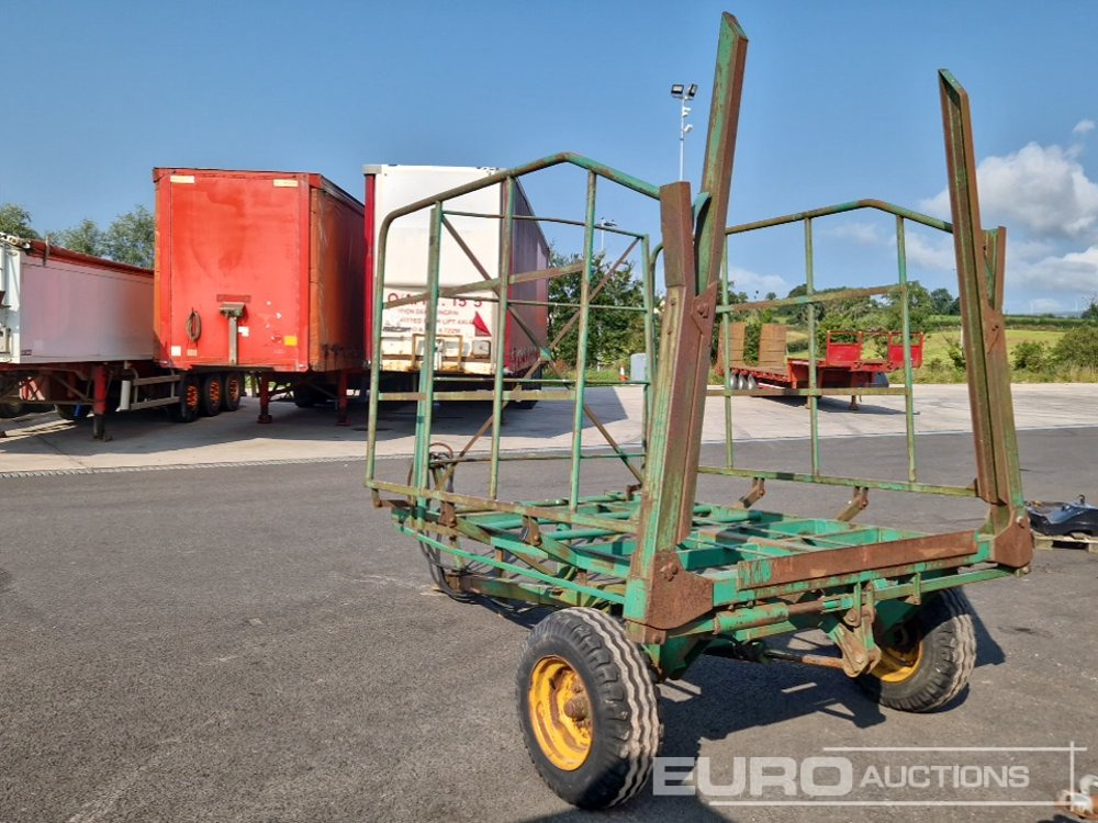 Single Axle Hydraulic Bale Trailer - Trailer pertanian: gambar 4 Single Axle Hydraulic Bale Trailer - Trailer pertanian: gambar 4