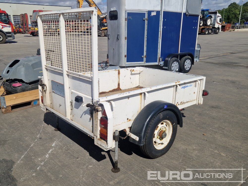 Single Axle Plant Trailer, Ramp - Trailer untuk mesin konstruksi: gambar 5 Single Axle Plant Trailer, Ramp - Trailer untuk mesin konstruksi: gambar 5