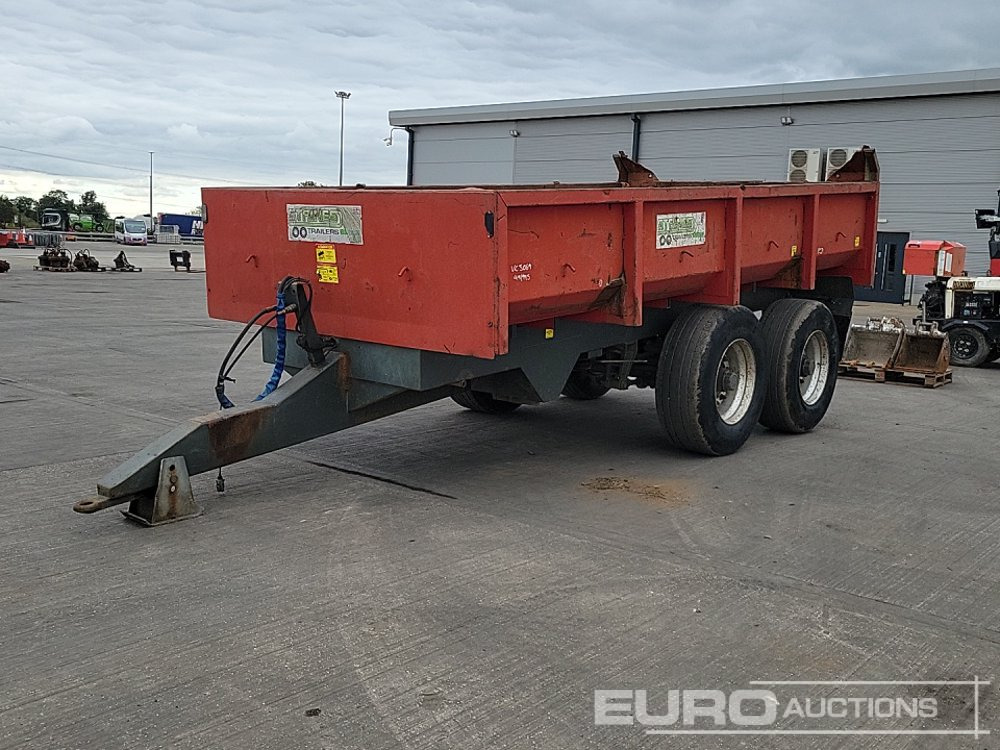 Staines Twin Axle Draw Bar Tipping Trailer, 10 Stud Axle - Trailer jungkit: gambar 1 Staines Twin Axle Draw Bar Tipping Trailer, 10 Stud Axle - Trailer jungkit: gambar 1