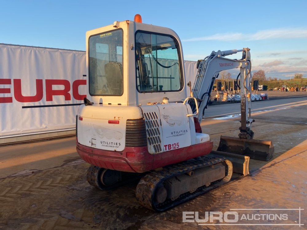 Taketuchi TB125 - Ekskavator mini: gambar 5 Taketuchi TB125 - Ekskavator mini: gambar 5