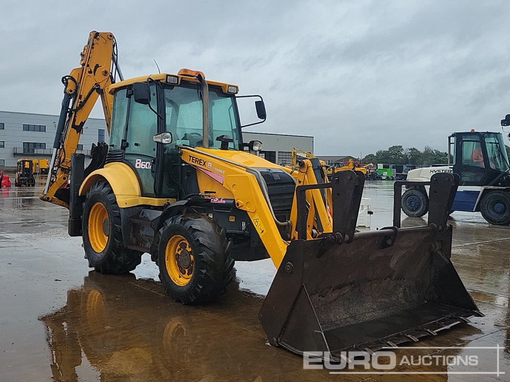 Backhoe loader Terex 860: gambar 7