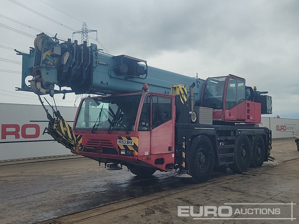 Terex Demag AC50-1 - Derek bergerak: gambar 1 Terex Demag AC50-1 - Derek bergerak: gambar 1