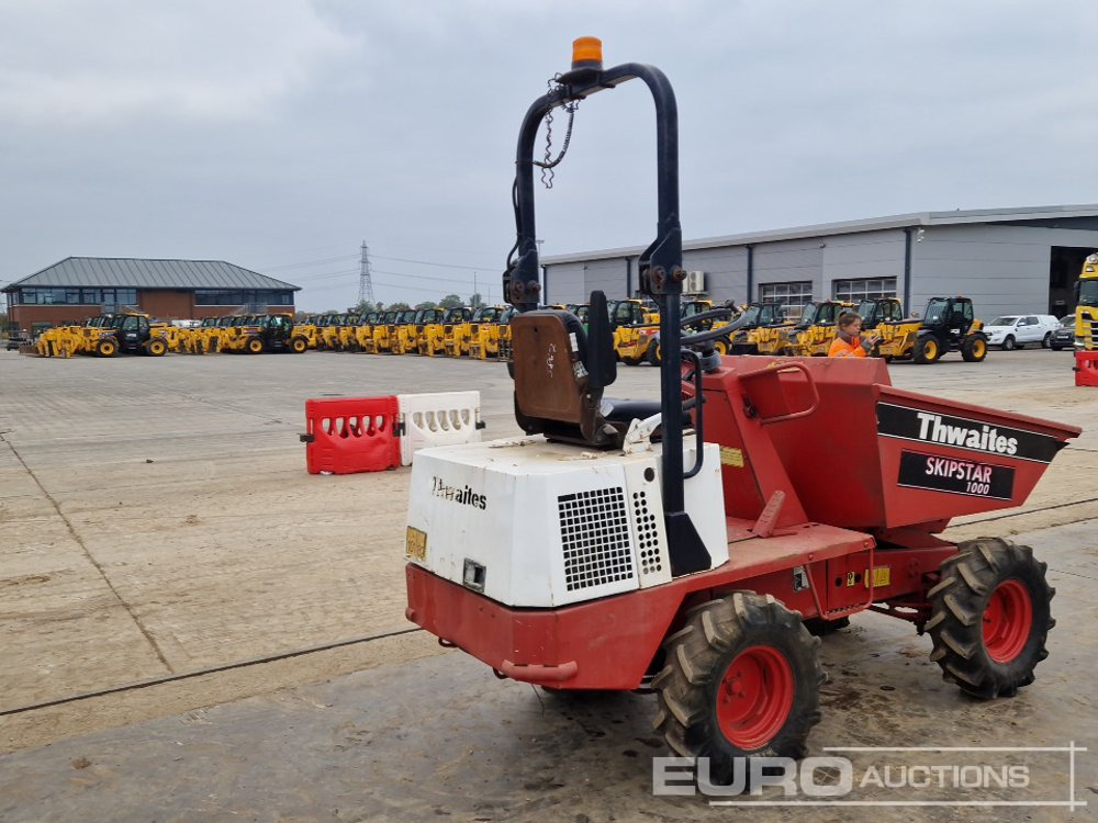 Thwaites 1 Ton Hi Tip Dumper, Roll Bar - Tempat sampah mini: gambar 5 Thwaites 1 Ton Hi Tip Dumper, Roll Bar - Tempat sampah mini: gambar 5