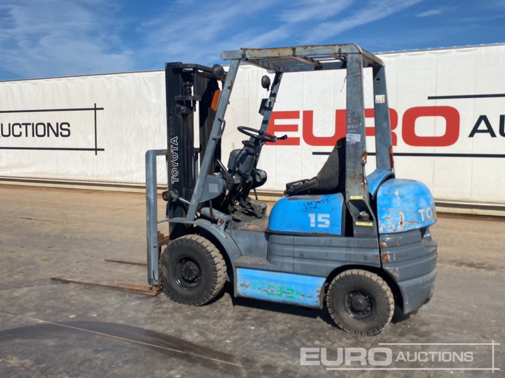 Toyota FG15 Petrol Forklift, 2 Stage Mast - Forklift: gambar 3 Toyota FG15 Petrol Forklift, 2 Stage Mast - Forklift: gambar 3
