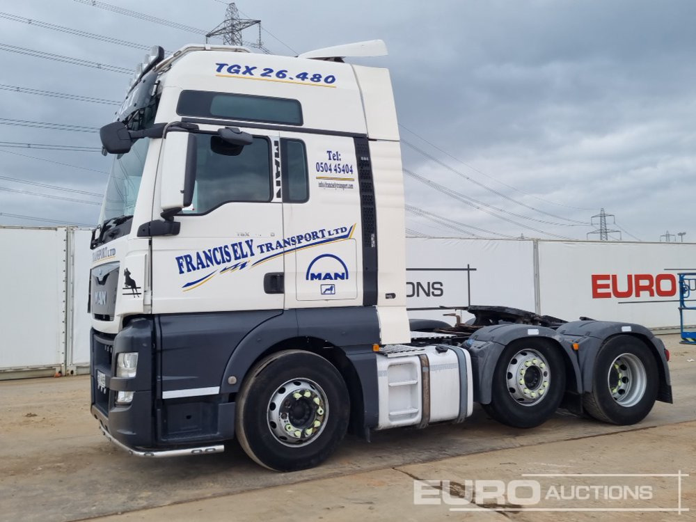 2015 MAN TGX26.480 - Tractor head: gambar 1 2015 MAN TGX26.480 - Tractor head: gambar 1